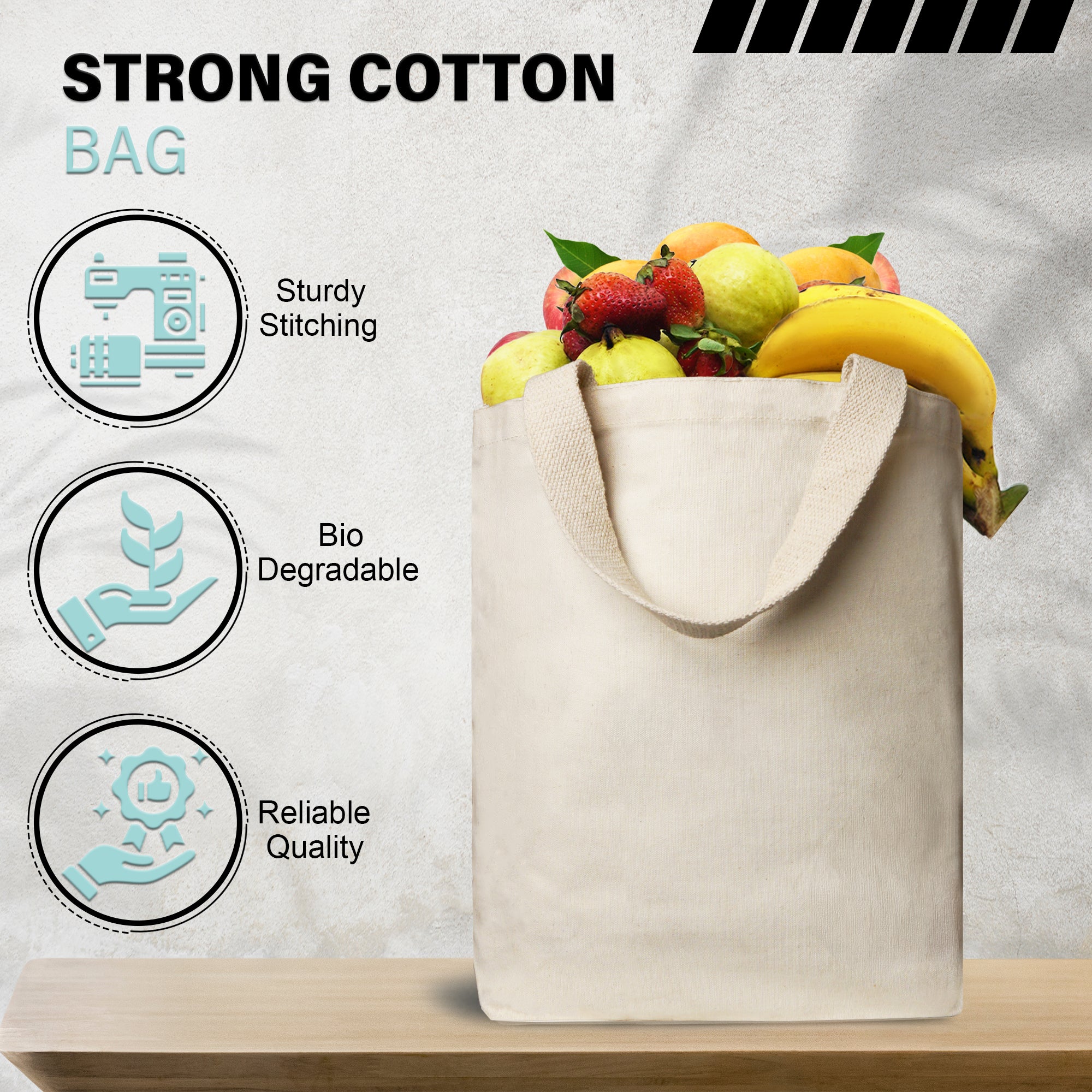 Bulk Muslin Bags 25-Pack Organic Cotton Muslin Bags 2x3 - Main Image