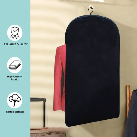 42 Inches Muslin Garment Bag - 100% Organic Cotton - Wedding Dress Bag - Coat Bag