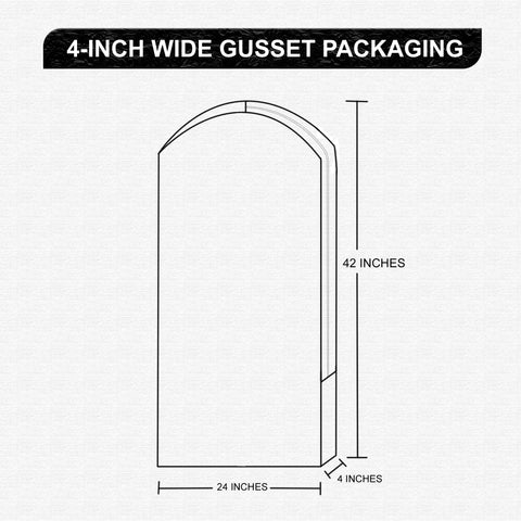 42 Inches Cotton Garment Bag - Cotton Cloth Storage Bag
