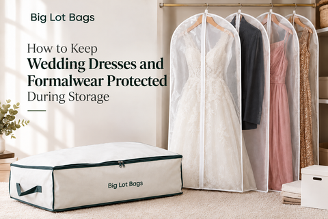 How to Keep Wedding Dresses and Formal wear Protected During Storage