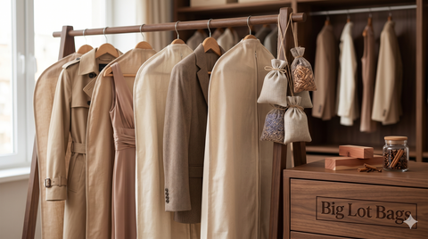 How to Store and Protect Luxury Garments from Dust and Moths Naturally
