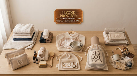 Beyond Produce: 10 Unexpected Ways to Use Cotton Mesh Bags
