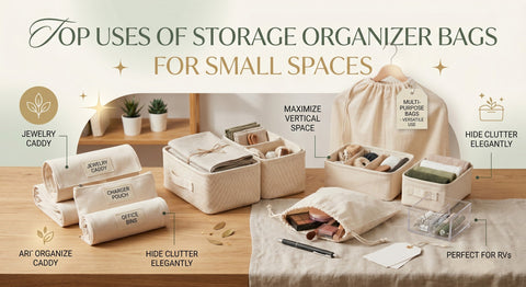 Top Uses of Storage Organizer Bags for Small Spaces