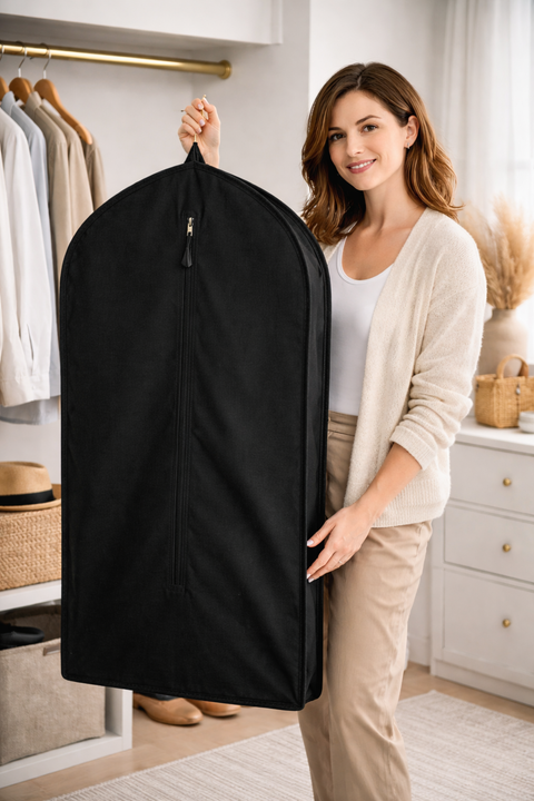 cotton garment bag for wedding dress 70" Acid-Free Muslin Wedding Dress Bag