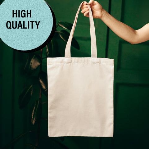 15 x 16 x 5 (Gusset) Inches Canvas Cotton Tote Bag