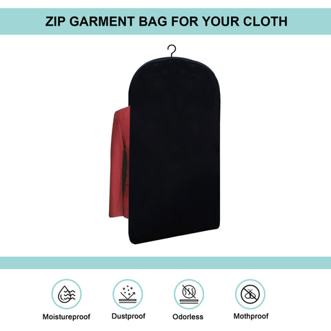 42 Inches Muslin Garment Bag - 100% Organic Cotton - Wedding Dress Bag - Coat Bag