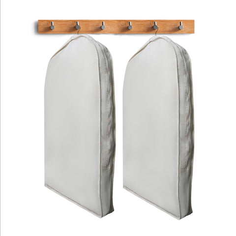 42 Inches Muslin Garment Bag - 100% Organic Cotton - Wedding Dress Bag - Coat Bag